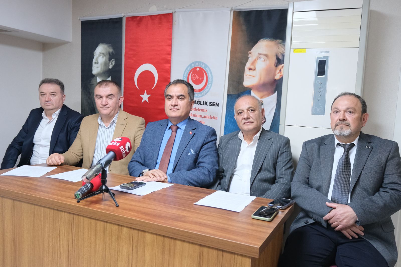 BİRLİK SAĞLIK SEN’e Büyük katılım.