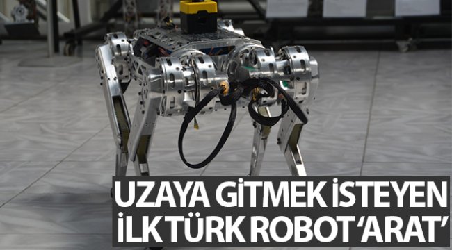 Uzaya gitmek isteyen ilk Türk robot "Miniada"