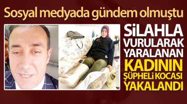 Zeytinburnu'nda silahla vurularak yaralanan kadının şüpheli kocası yakalandı