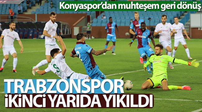 ÖZET İZLE: Trabzonspor 3-4 Konyaspor Maçı Özeti ve Golleri İzle | Trabzonspor Konyaspor Maçı kaç kaç bitti