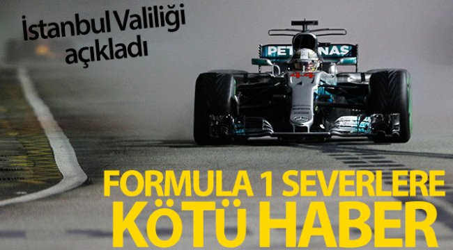 Formula 1 Türkiye Grand Prix'si seyircisiz yapılacak