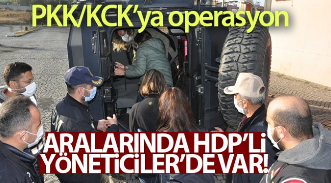 PKK/KCK'ya şafak operasyonu... HDP Kars Belediye Başkan yardımcıları gözaltına alındı