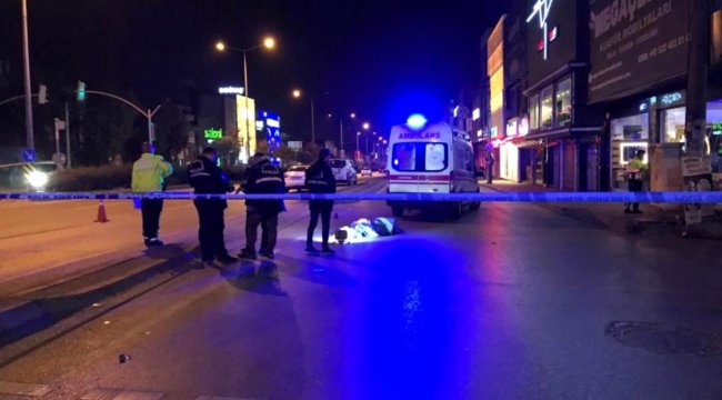 İzmir'de otomobilin çarptığı kişi yaşamını yitirdi