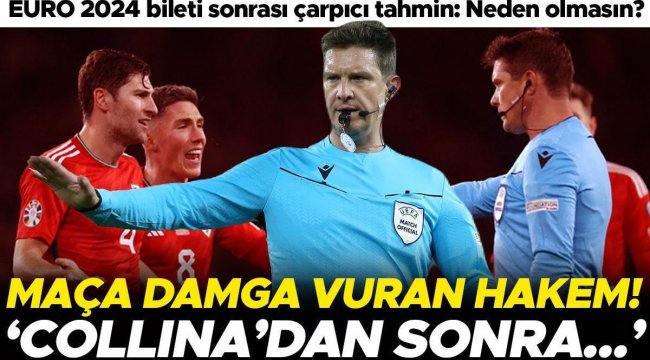 Galler - Türkiye maçında çok konuşulan hakem: Matej Jug! 'Collina'dan sonra favori hakemimiz'
