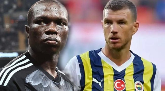 Beşiktaş Aboubakar'a, Fenerbahçe Dzeko'ya güveniyor