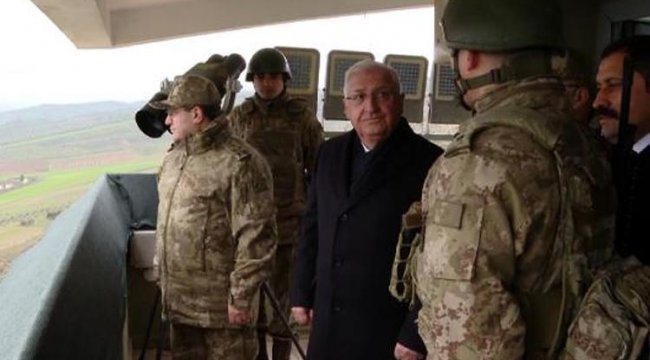 Milli Savunma Bakanı Güler'den Ziyaret Karakolu'nda denetim