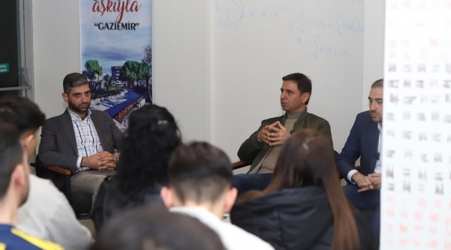  Gaziemir Belediye Başkan Adayı Doğan Gençlerle Buluştu