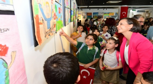 Başkan Kınay'dan çocuklara: Hayallerinizden vazgeçmeyin!