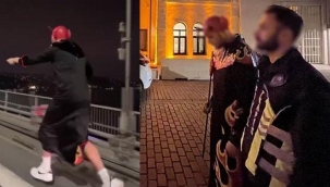 15 Temmuz Şehitler Köprüsü'nde ilginç anlar: Kostümüyle koştu, gözaltına alındı