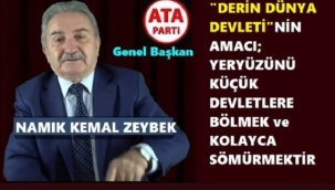 ATA Parti Genel Başkanı Zeybek'ten Flaş İddia..!