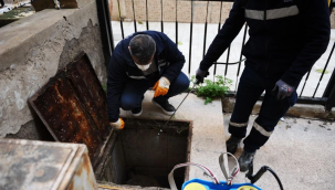 Karşıyaka'da ilaçlama mesaisi