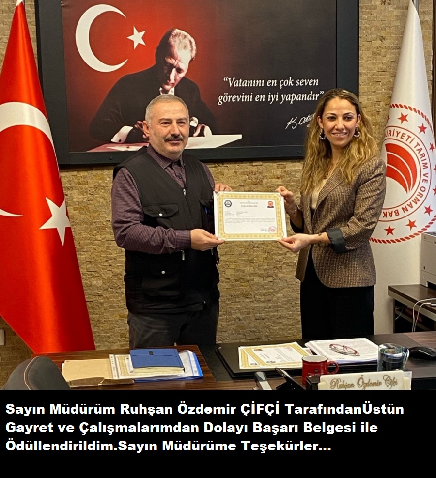 15 Temmuz Gazisi Orhan Kemal Temel Müdürü Ödüllendirildi
