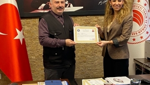 15 Temmuz Gazisi Orhan Kemal Temel Müdürü Ödüllendirildi