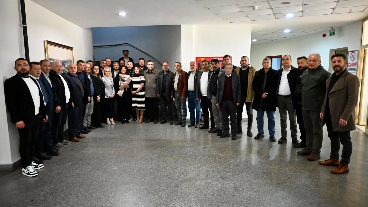 Başkan Çerçioğlu'na Nazilli muhtarlardan ziyaret