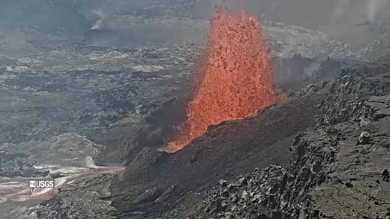 En aktif yanardağlardan biriydi... Yeniden lav püskürttü