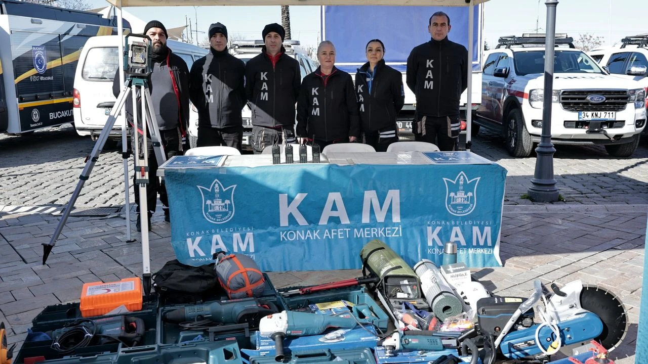 KAM afetlere hazırlık ve hayat kurtarmak için sahada