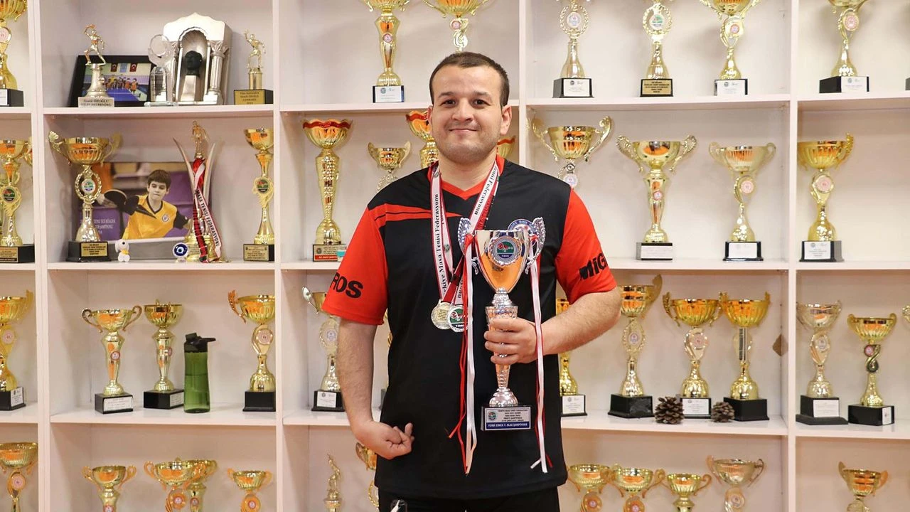 Serebral palsili Sinan'ın hedefi olimpiyat!