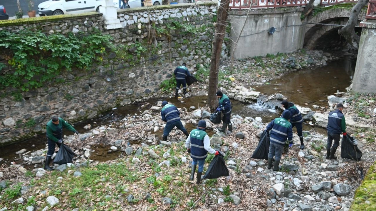 Tarihi Çaybaşı Deresi'ni kameralar koruyacak