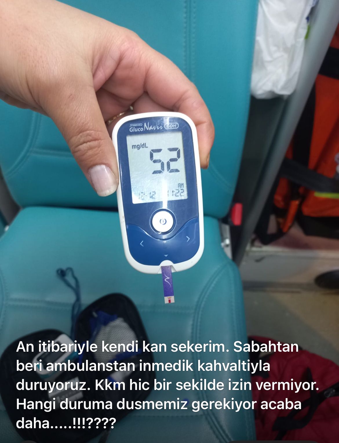112 Çalışanının Kan Şekeri 52'ye Düştü: Çalışma Koşulları Alarm Veriyor!!
