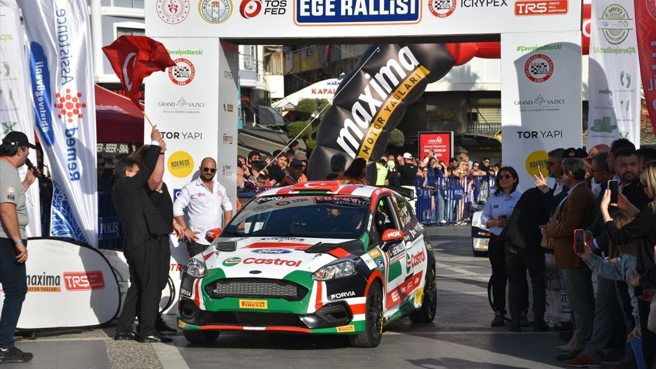 2025 Türkiye Ralli Şampiyonası'nın ilk ayağı Marmaris'te başladı