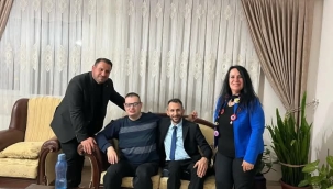 AK Parti Çiğli İlçe Başkanlığı'ndan Aydın Önal'a Ziyaret