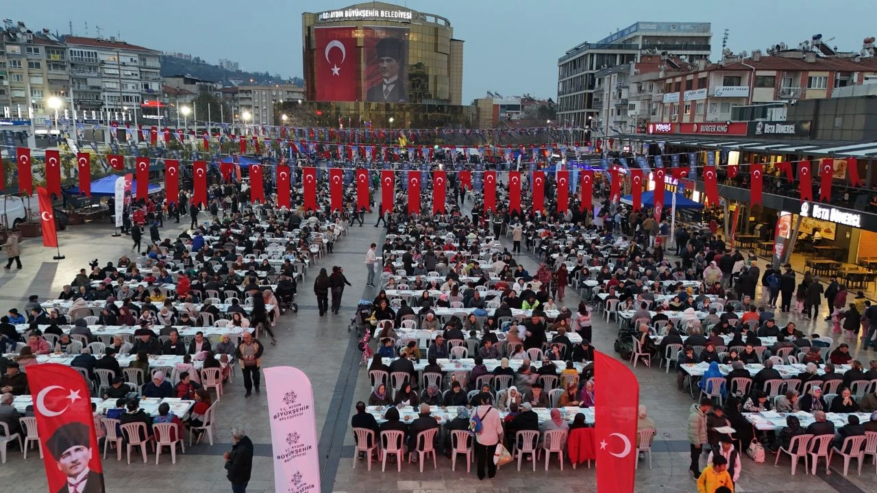 Aydın'da 225 noktada iftar sofrası kurulacak