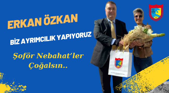 Biz ayrımcılık yapıyoruz