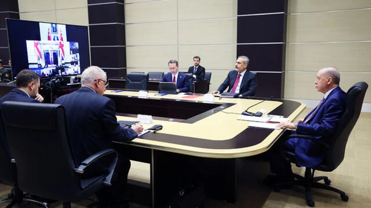 Erdoğan, Çevrimiçi Liderler Toplantısına katıldı