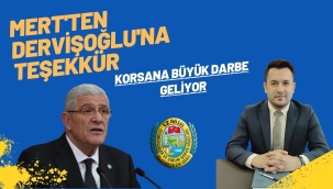 Mert'ten Dervişoğlu'na Teşekkür