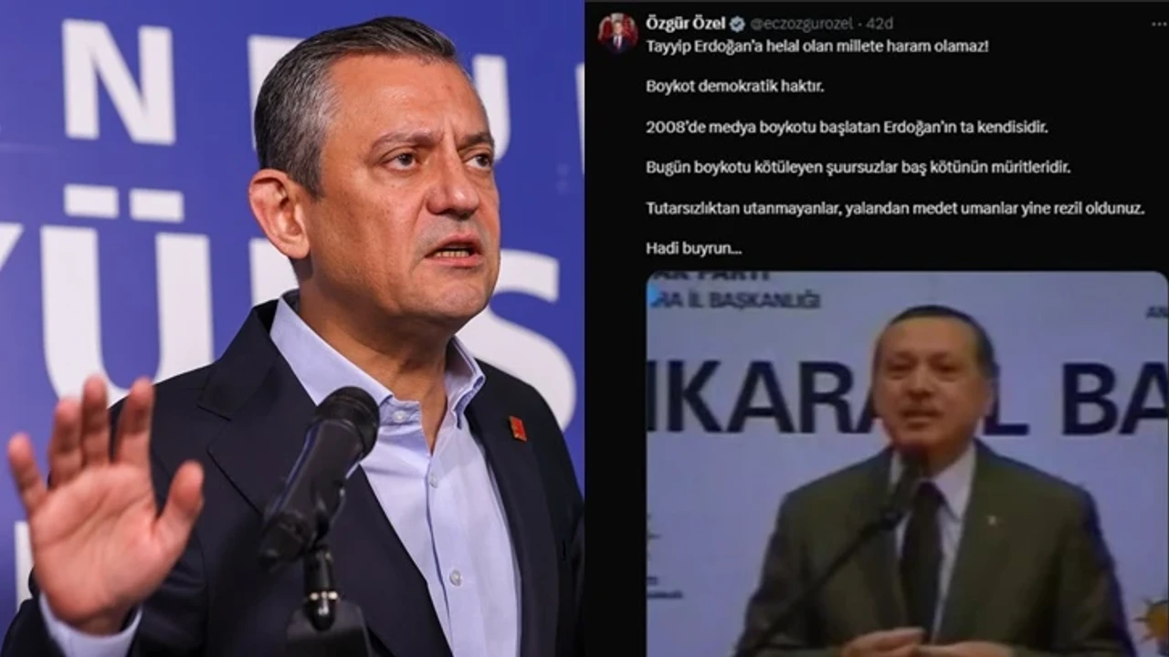 Özgür Özel: Erdoğan'a helal olan millete haram olamaz!