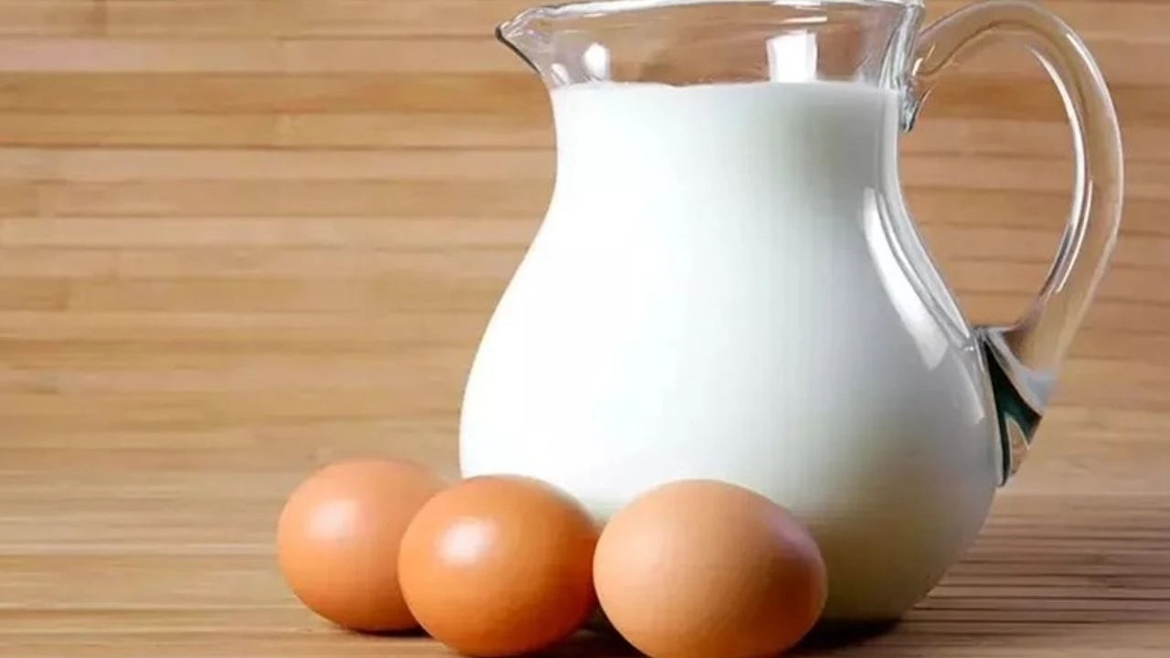 TÜİK açıkladı: Süt ve yumurtada üretim düşüşte!