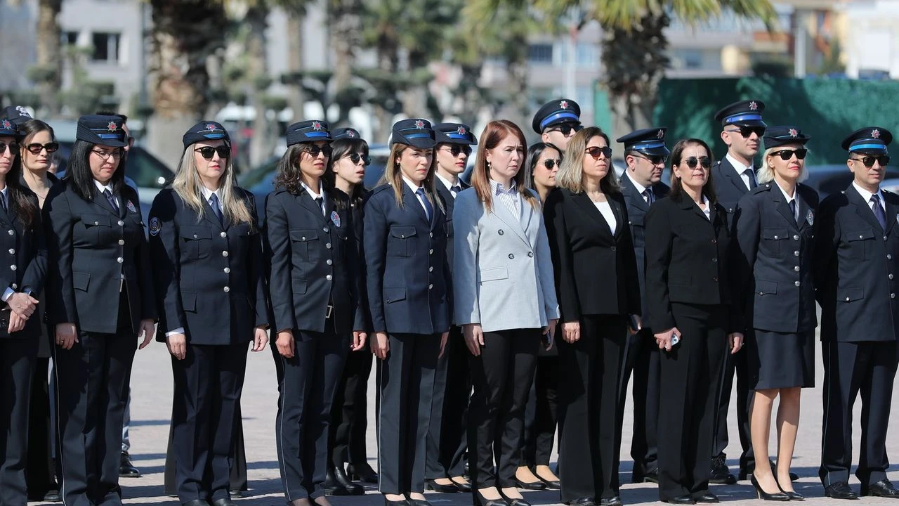 Türk Polis Teşkilatı'nın 180'inci yıl dönümü Aliağa'da kutlandı