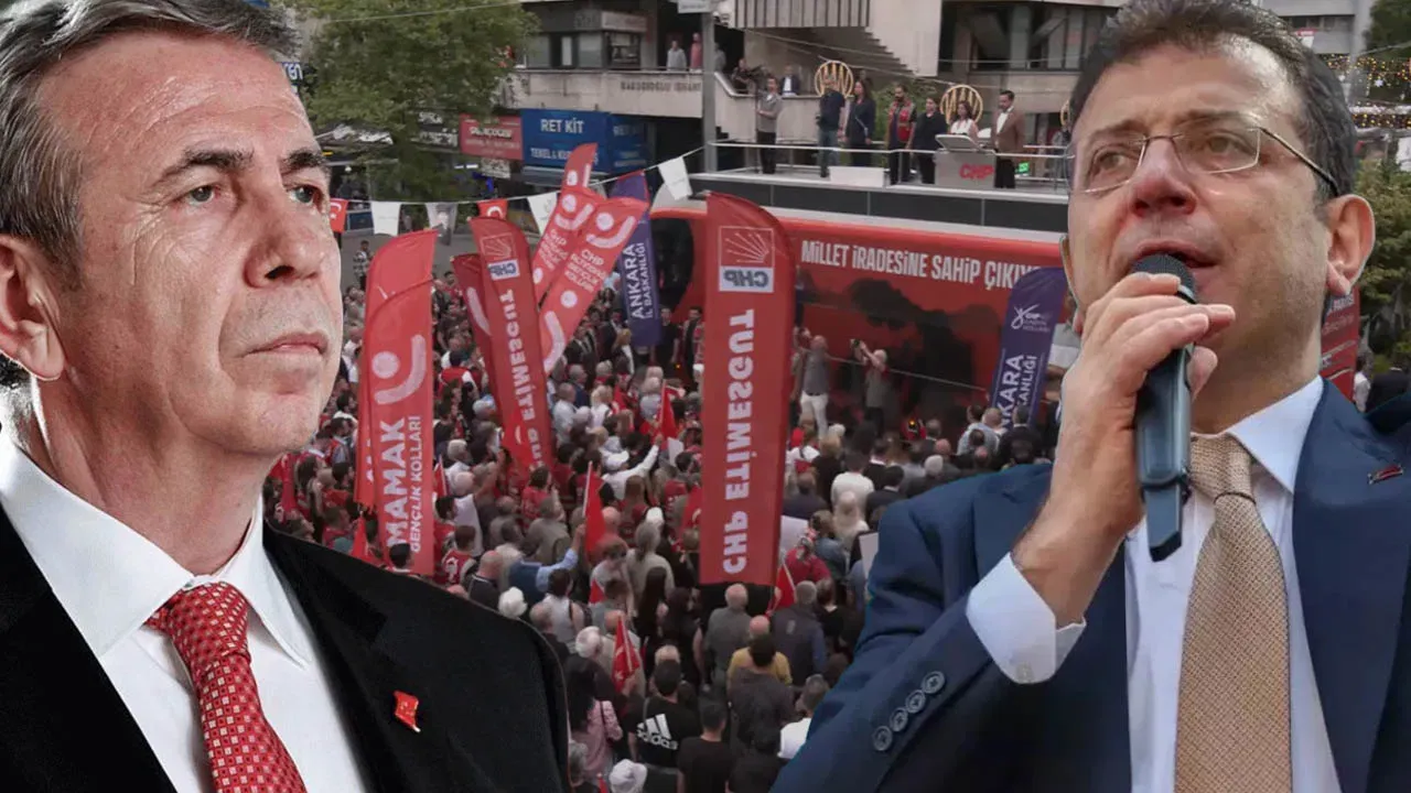 Ankara'da 'İmamoğlu' mitingi: Mansur Yavaş 'anketlerle' tepki gösterdi!