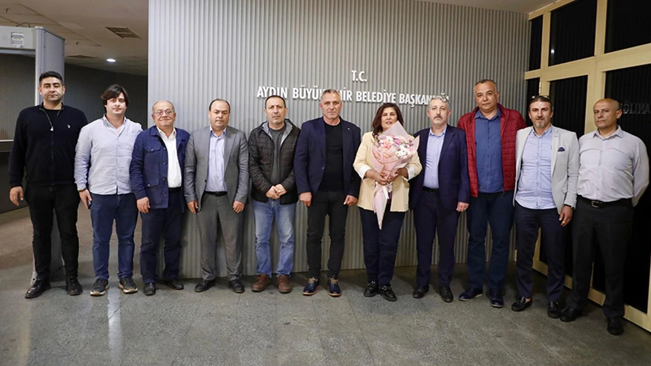 Başkan Çerçioğlu'na Nazilli Afyonlular Derneği'nden ziyaret