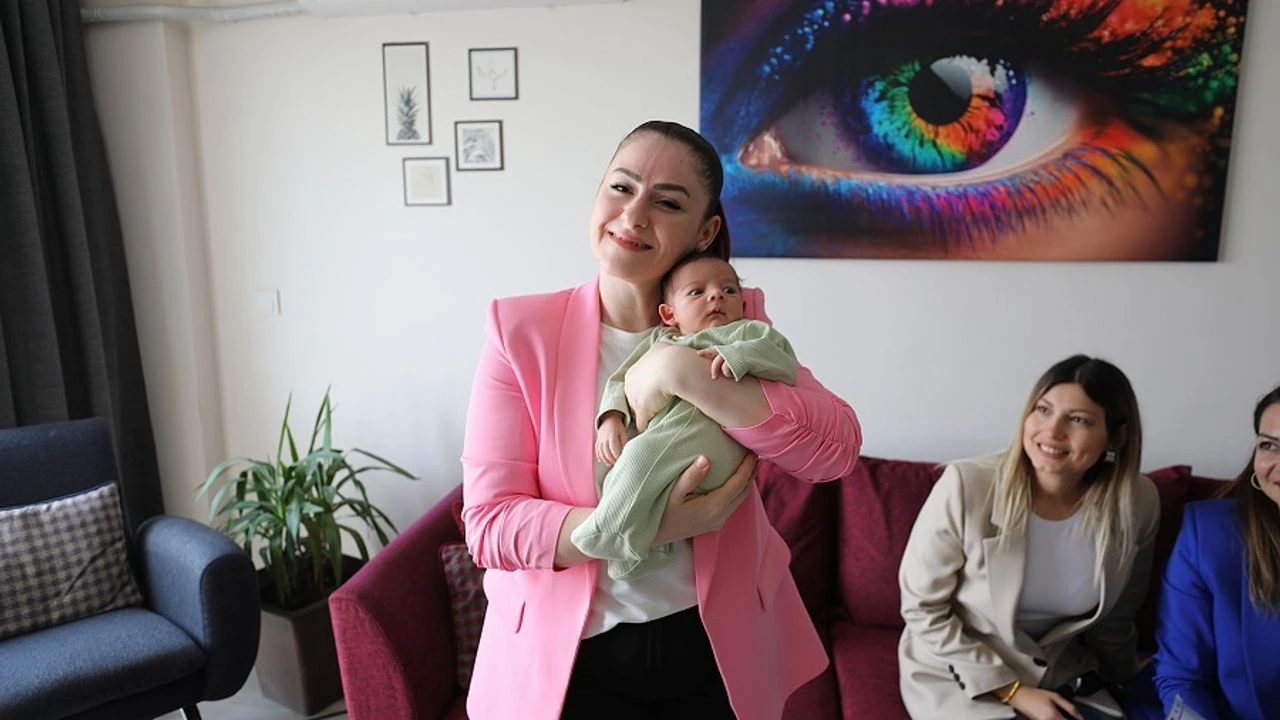 Menderes'te Hoş Geldin Bebek projesi sürüyor