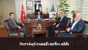 Servisçi esnafı nefes aldı