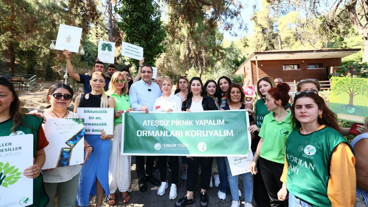 Balçova'dan "ormanları koruyalım" çağrısı