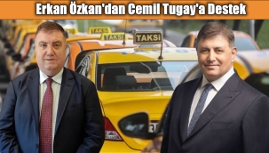 Erkan Özkan'dan Cemil Tugay'a Destek