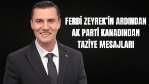 Ferdi Zeyrek'in Vefatı Üzerine AK Parti Camiasından Başsağlığı Mesajları