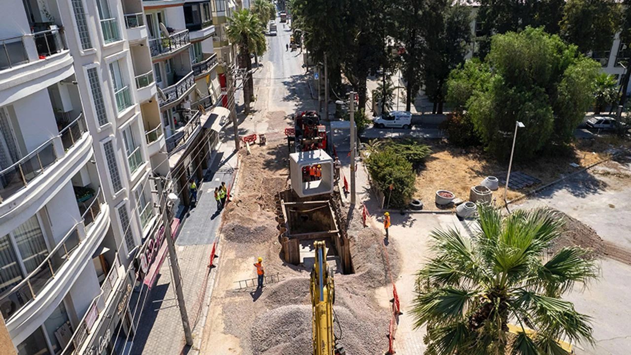 İZSU'dan bir yılda 75 kilometrelik hayat hattı!