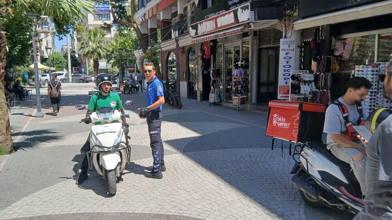 Manisa'da sevgi yollarında denetim