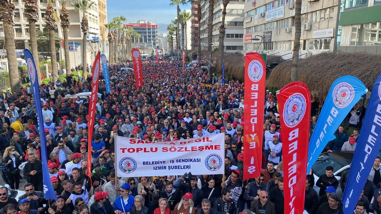 Belediye-İş'ten eyleme 'yangın' ertelemesi!