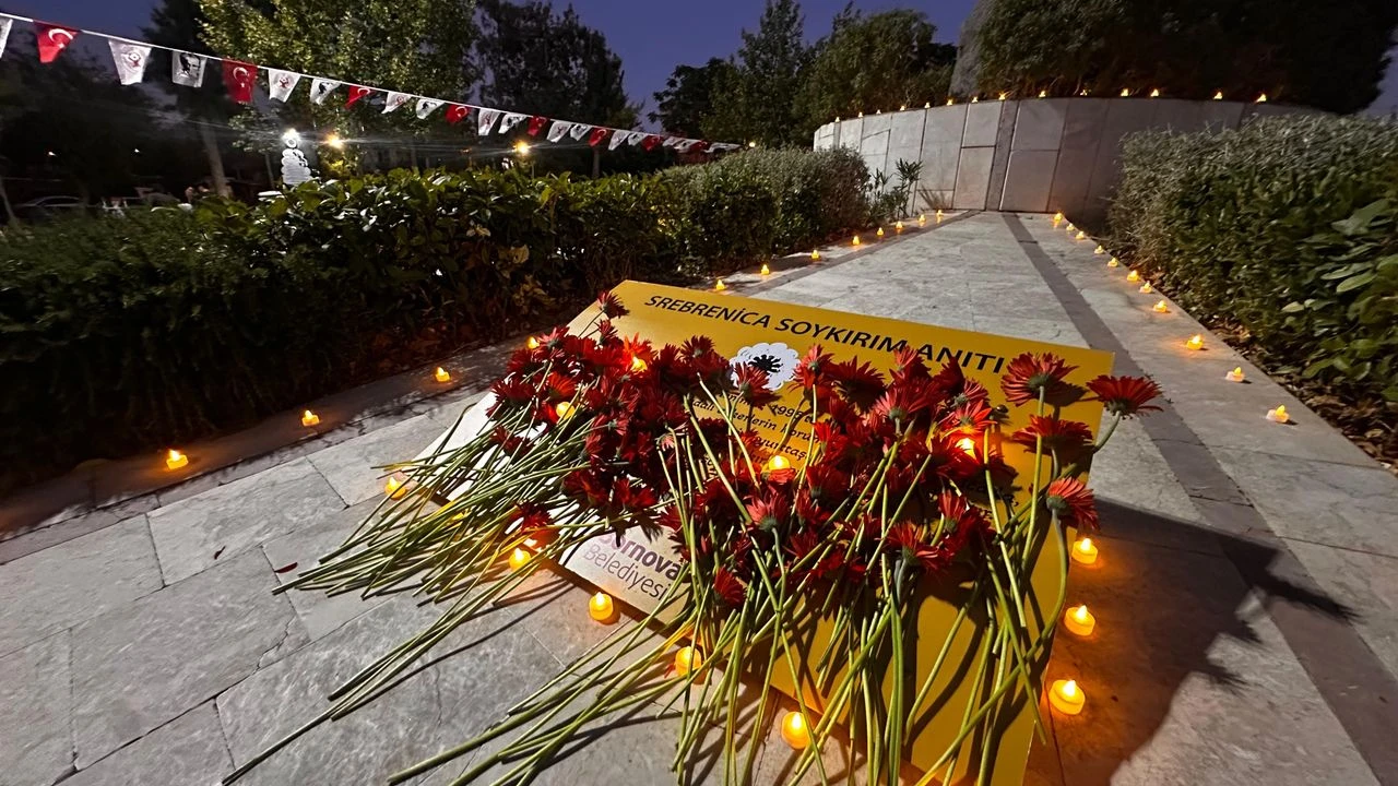 Bornovalılar Srebrenica'yı unutmadı