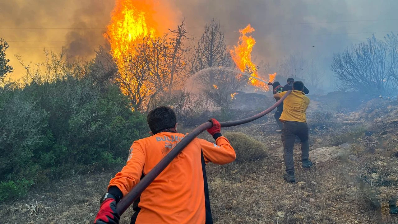 BUCAKUT'tan yangınlarla etkin mücadele