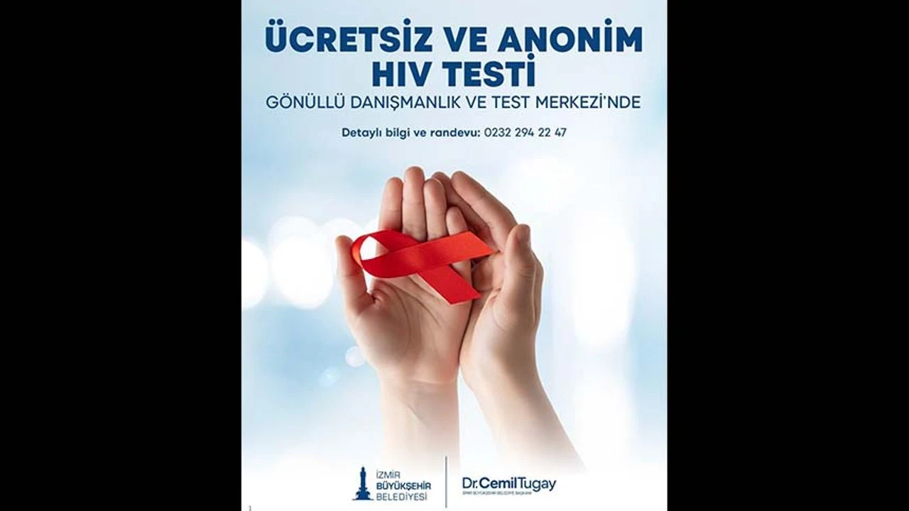 Büyükşehir'den vatandaşlara ücretsiz HIV testi!
