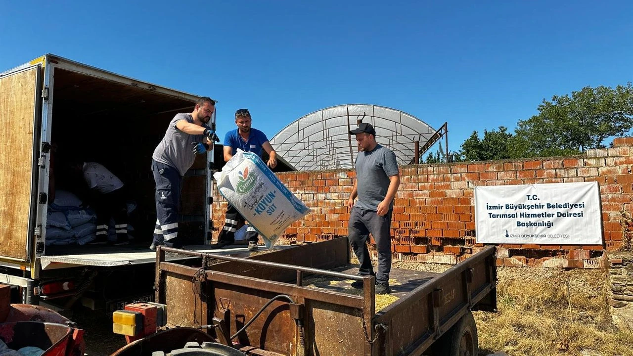Büyükşehir'den yangın bölgesine yeni destek!