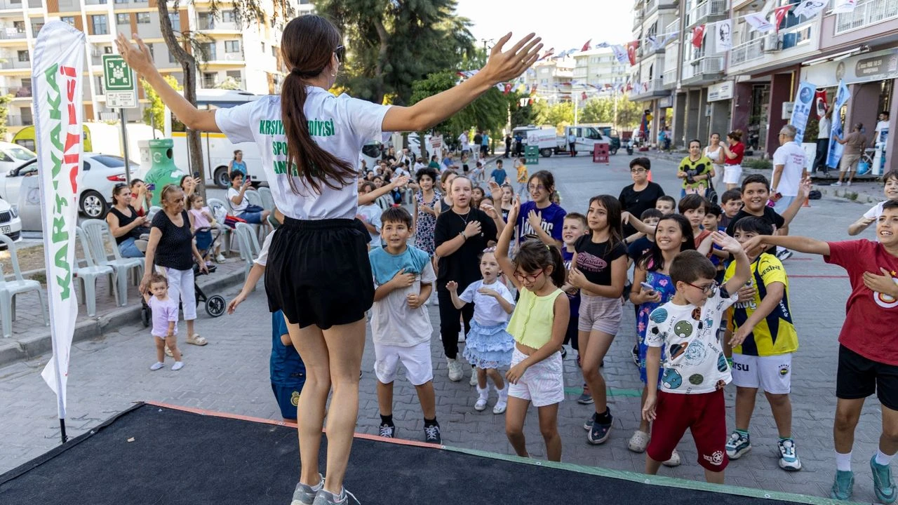Karşıyaka'da 'Sokak Senin Olimpiyatları' başladı!