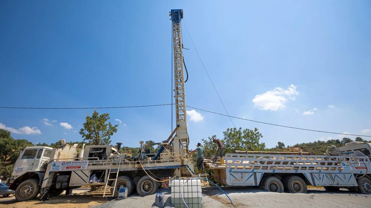 İZSU'dan Küçük Menderes mesaisi... 27 yeni sondaj kuyusu!