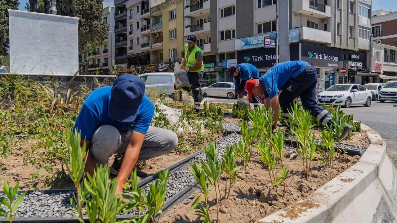 Kavşaklara yeşil dokunuş!