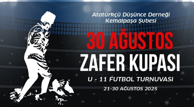 Kemalpaşa'da 30 Ağustos Zafer Turnuvası Başlıyor